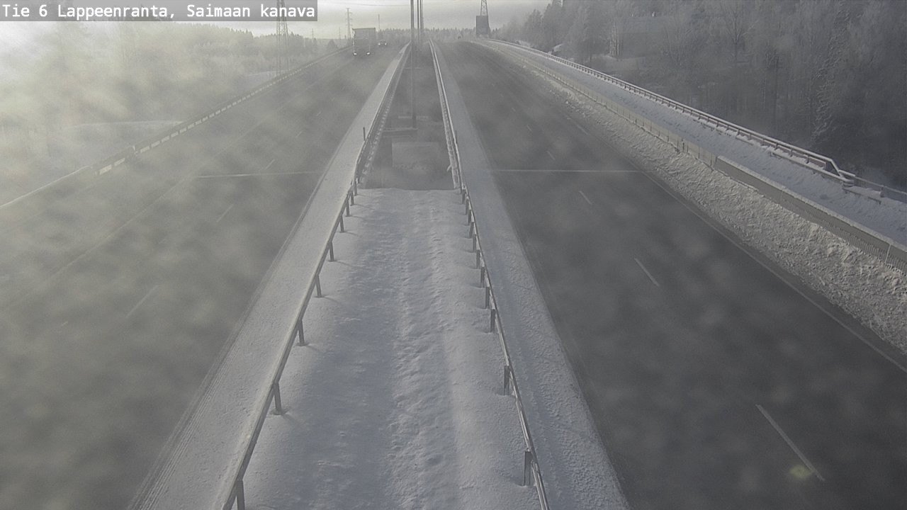 Kelikamerat Kuva Tie 6 Lappeenranta, Saimaan kanava, Lappeenranta, Etelä-Karjala