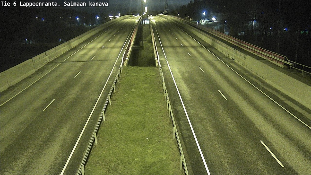 Weather Camera Image Road 6 Lappeenranta, Saimaa channel, Lappeenranta, Etelä-Karjala