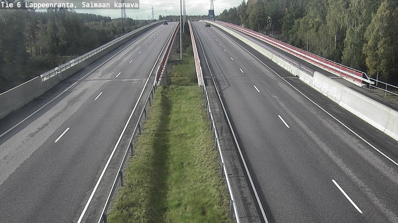Kelikamerat Kuva Tie 6 Lappeenranta, Saimaan kanava, Lappeenranta, Etelä-Karjala