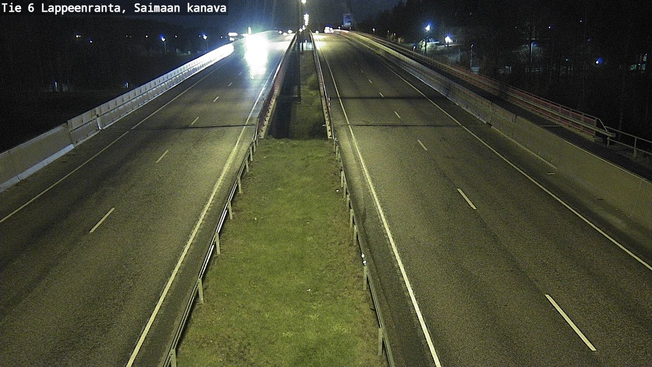 Weather Camera Image Road 6 Lappeenranta, Saimaa channel, Lappeenranta, Etelä-Karjala