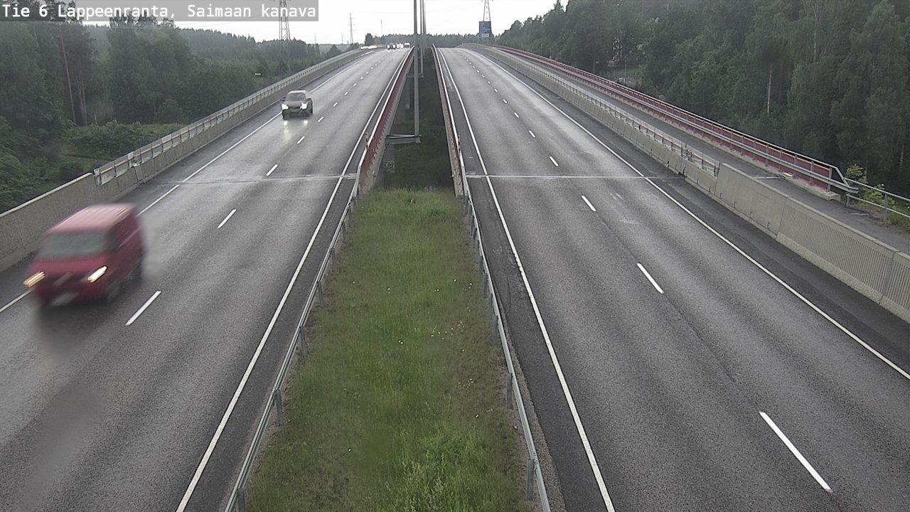 Kelikamerat Kuva Tie 6 Lappeenranta, Saimaan kanava, Lappeenranta, Etelä-Karjala