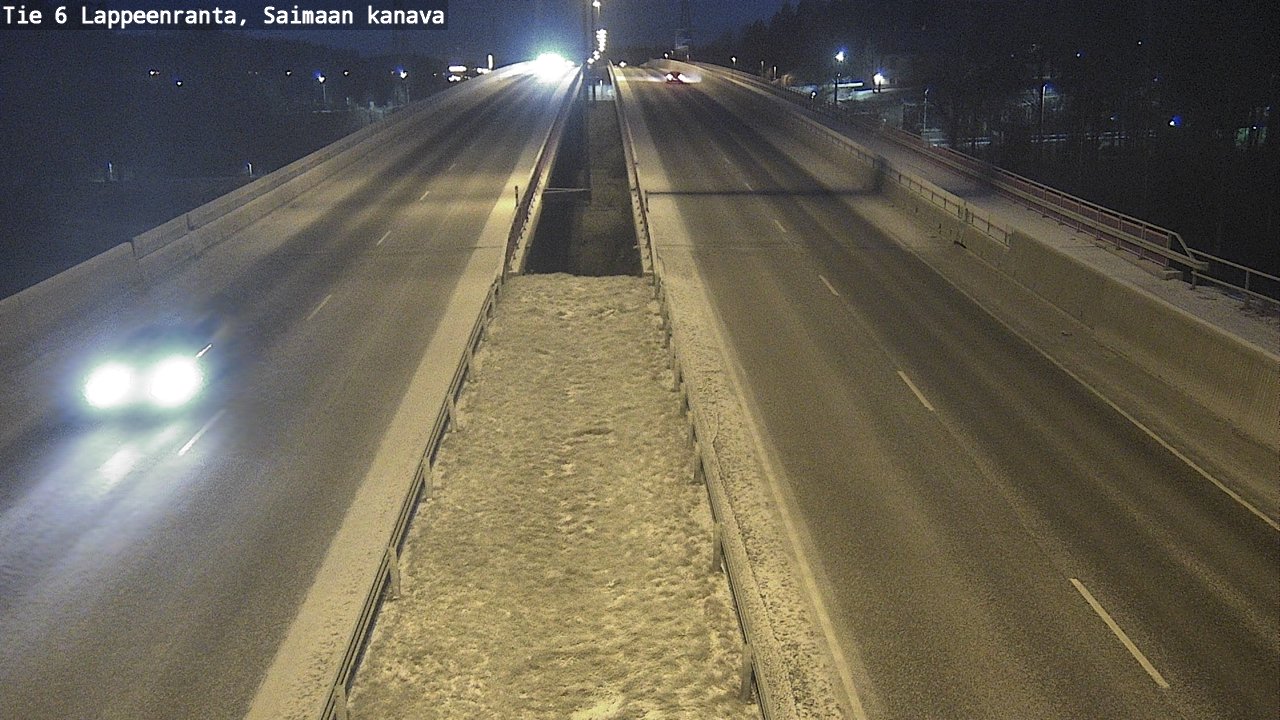 Kelikamerat Kuva Tie 6 Lappeenranta, Saimaan kanava, Lappeenranta, Etelä-Karjala