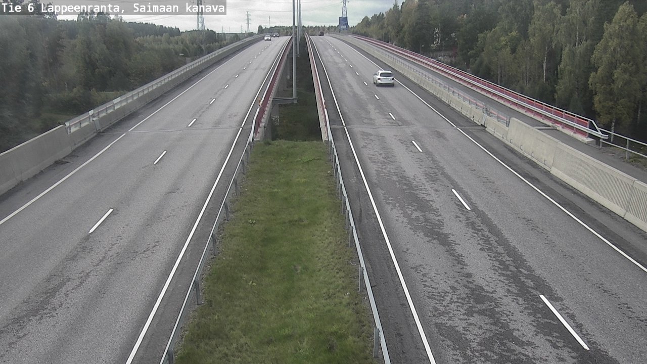 Kelikamerat Kuva Tie 6 Lappeenranta, Saimaan kanava, Lappeenranta, Etelä-Karjala