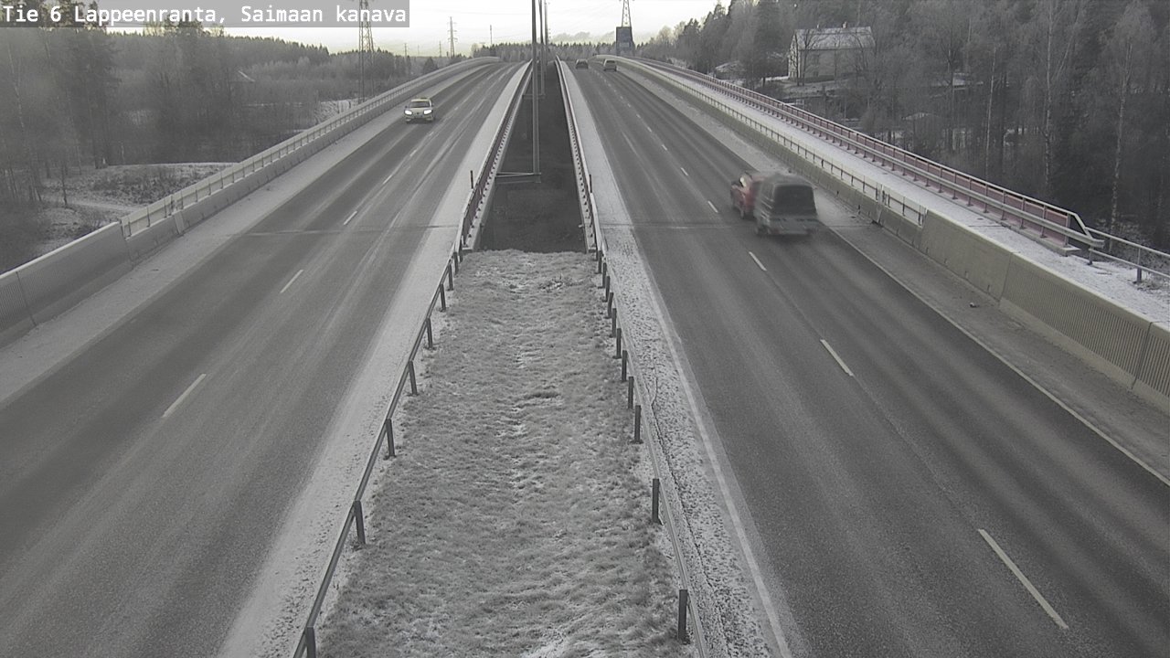 Kelikamerat Kuva Tie 6 Lappeenranta, Saimaan kanava, Lappeenranta, Etelä-Karjala