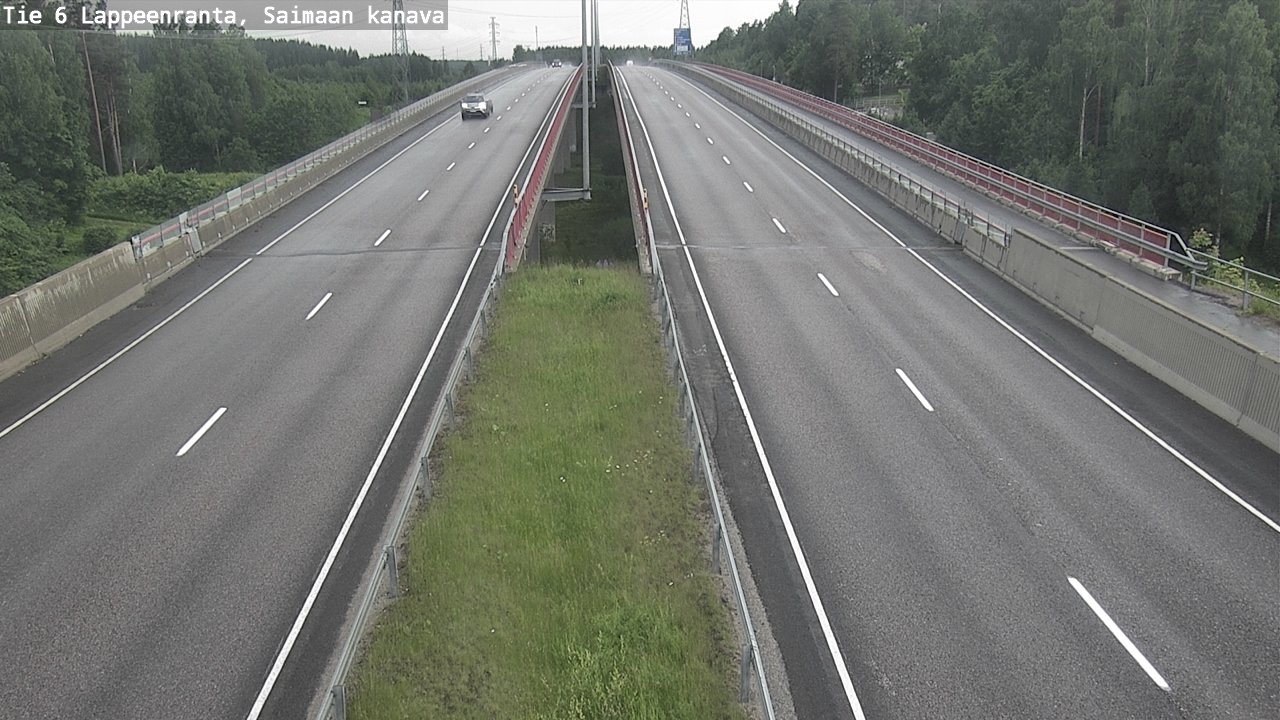 Kelikamerat Kuva Tie 6 Lappeenranta, Saimaan kanava, Lappeenranta, Etelä-Karjala