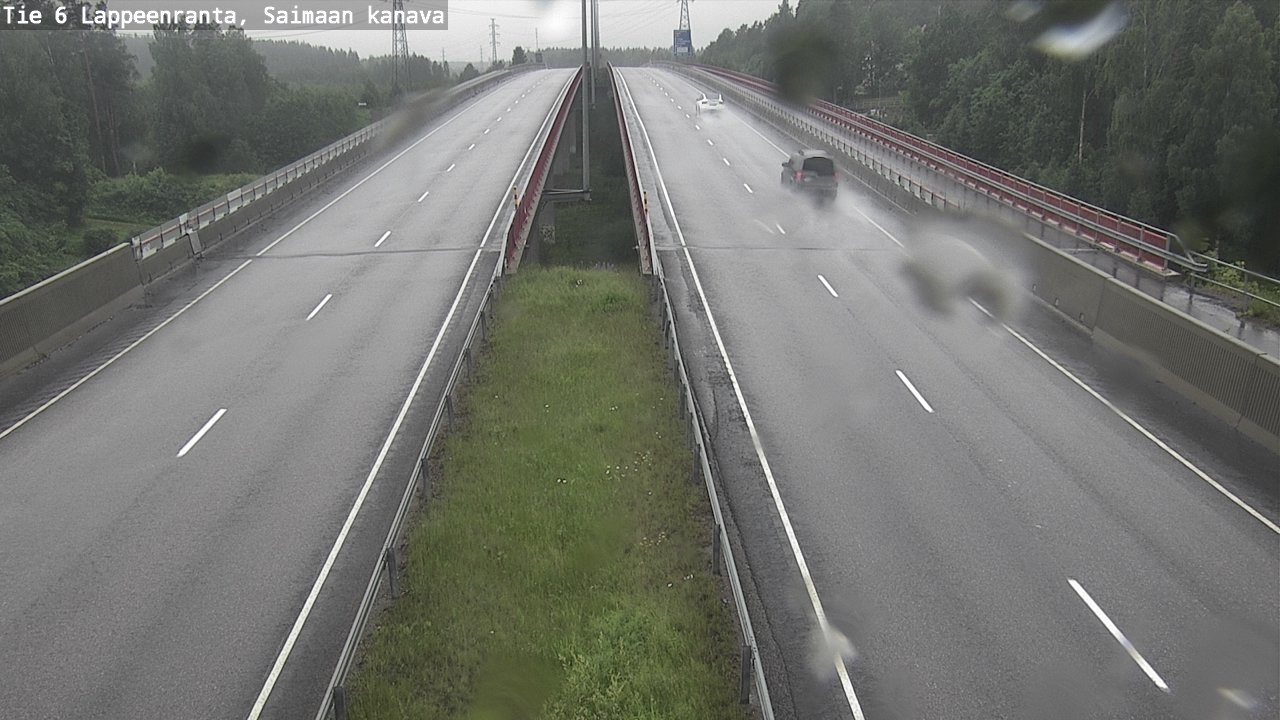 Weather Camera Image Road 6 Lappeenranta, Saimaa channel, Lappeenranta, Etelä-Karjala