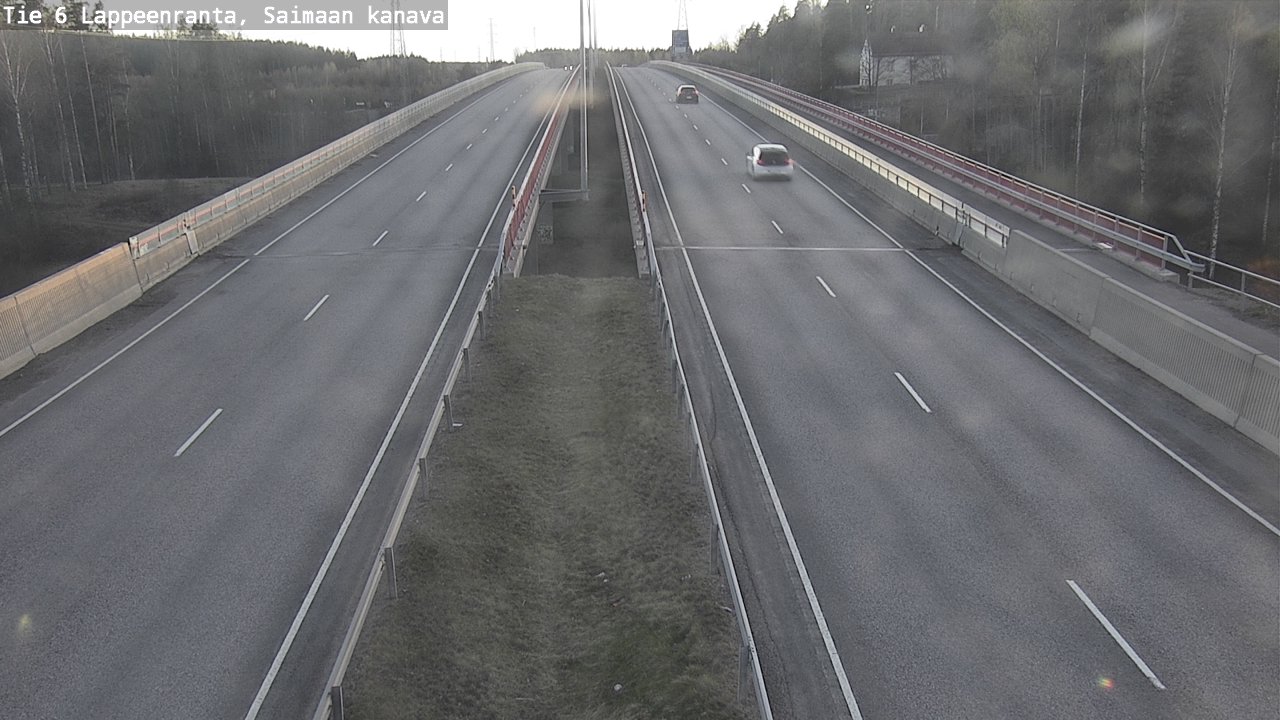 Kelikamerat Kuva Tie 6 Lappeenranta, Saimaan kanava, Lappeenranta, Etelä-Karjala