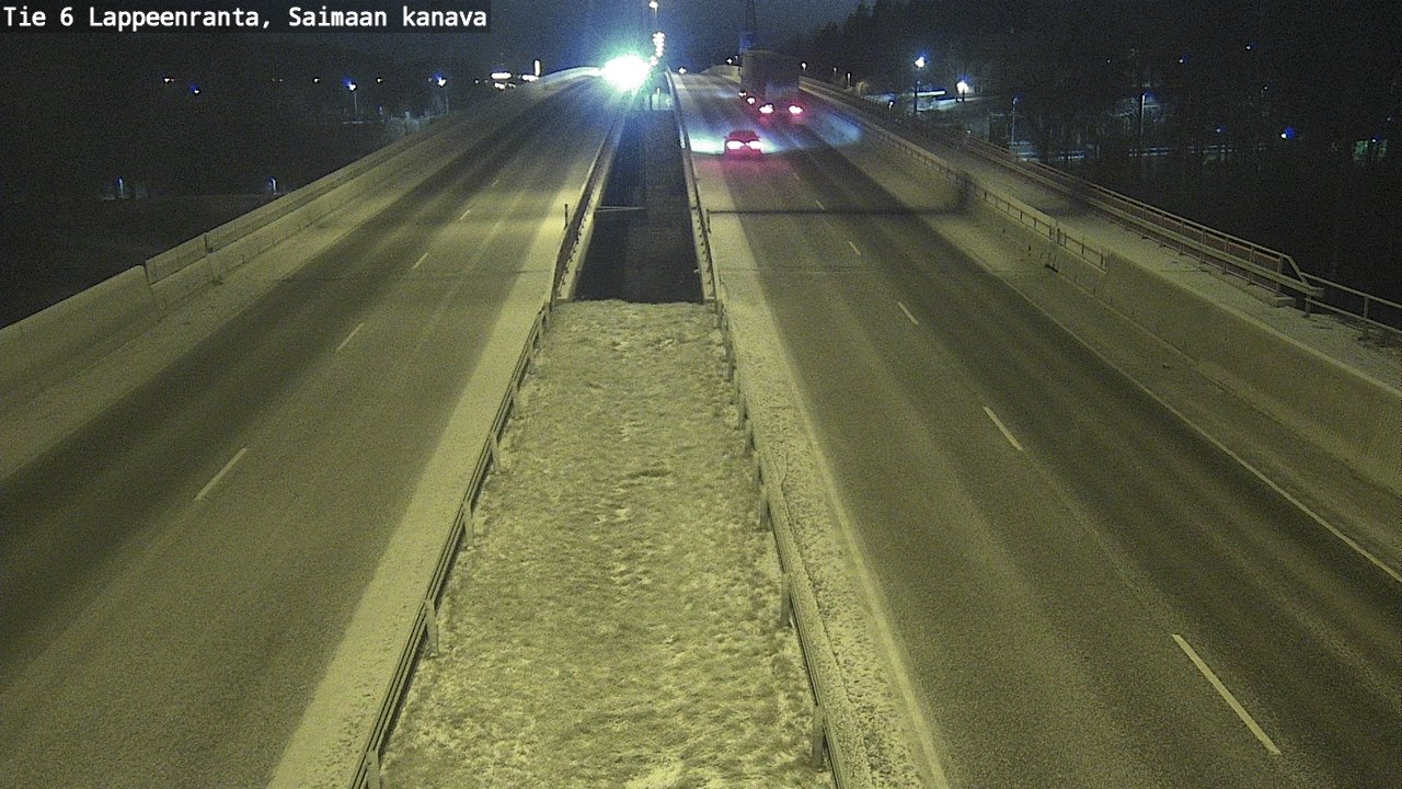 Kelikamerat Kuva Tie 6 Lappeenranta, Saimaan kanava, Lappeenranta, Etelä-Karjala