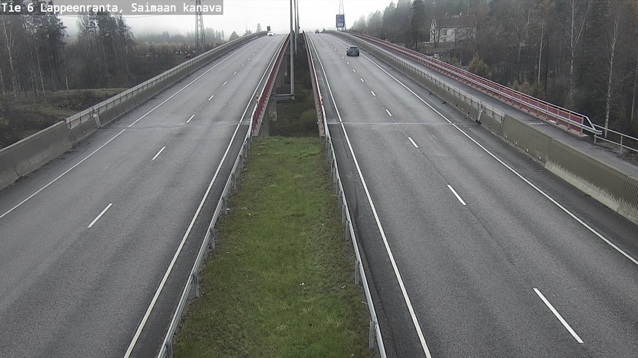 Kelikamerat Kuva Tie 6 Lappeenranta, Saimaan kanava, Lappeenranta, Etelä-Karjala