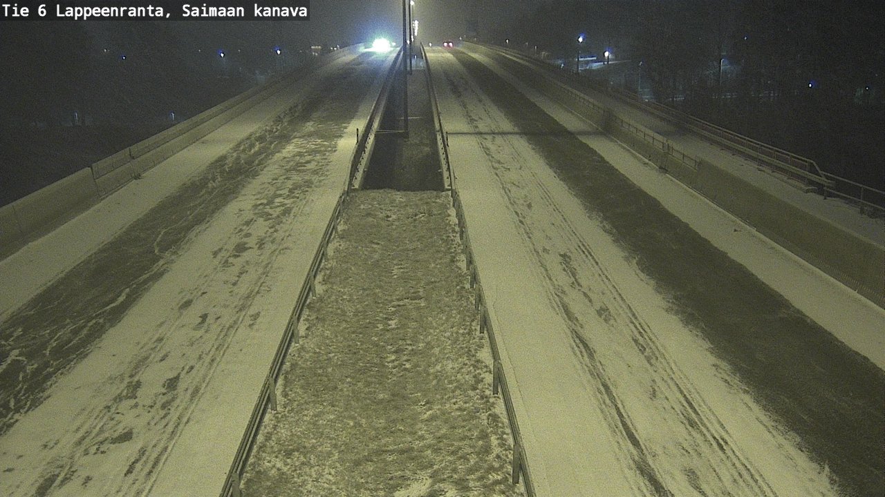 Kelikamerat Kuva Tie 6 Lappeenranta, Saimaan kanava, Lappeenranta, Etelä-Karjala