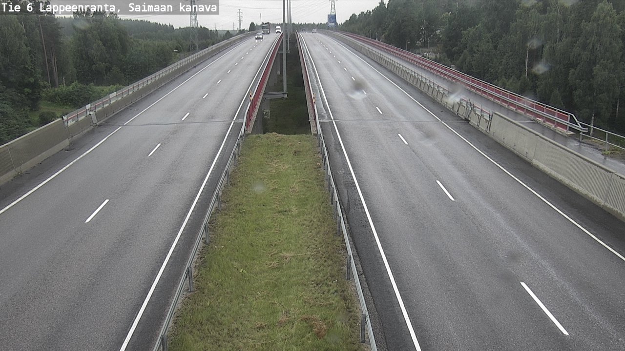 Kelikamerat Kuva Tie 6 Lappeenranta, Saimaan kanava, Lappeenranta, Etelä-Karjala