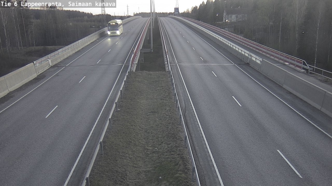 Kelikamerat Kuva Tie 6 Lappeenranta, Saimaan kanava, Lappeenranta, Etelä-Karjala