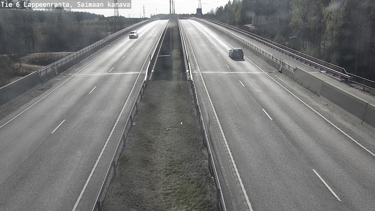 Kelikamerat Kuva Tie 6 Lappeenranta, Saimaan kanava, Lappeenranta, Etelä-Karjala