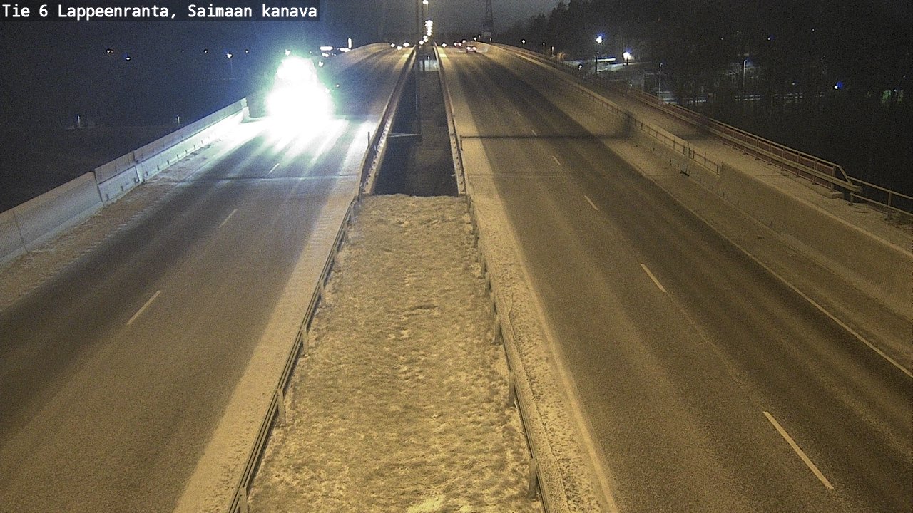 Kelikamerat Kuva Tie 6 Lappeenranta, Saimaan kanava, Lappeenranta, Etelä-Karjala