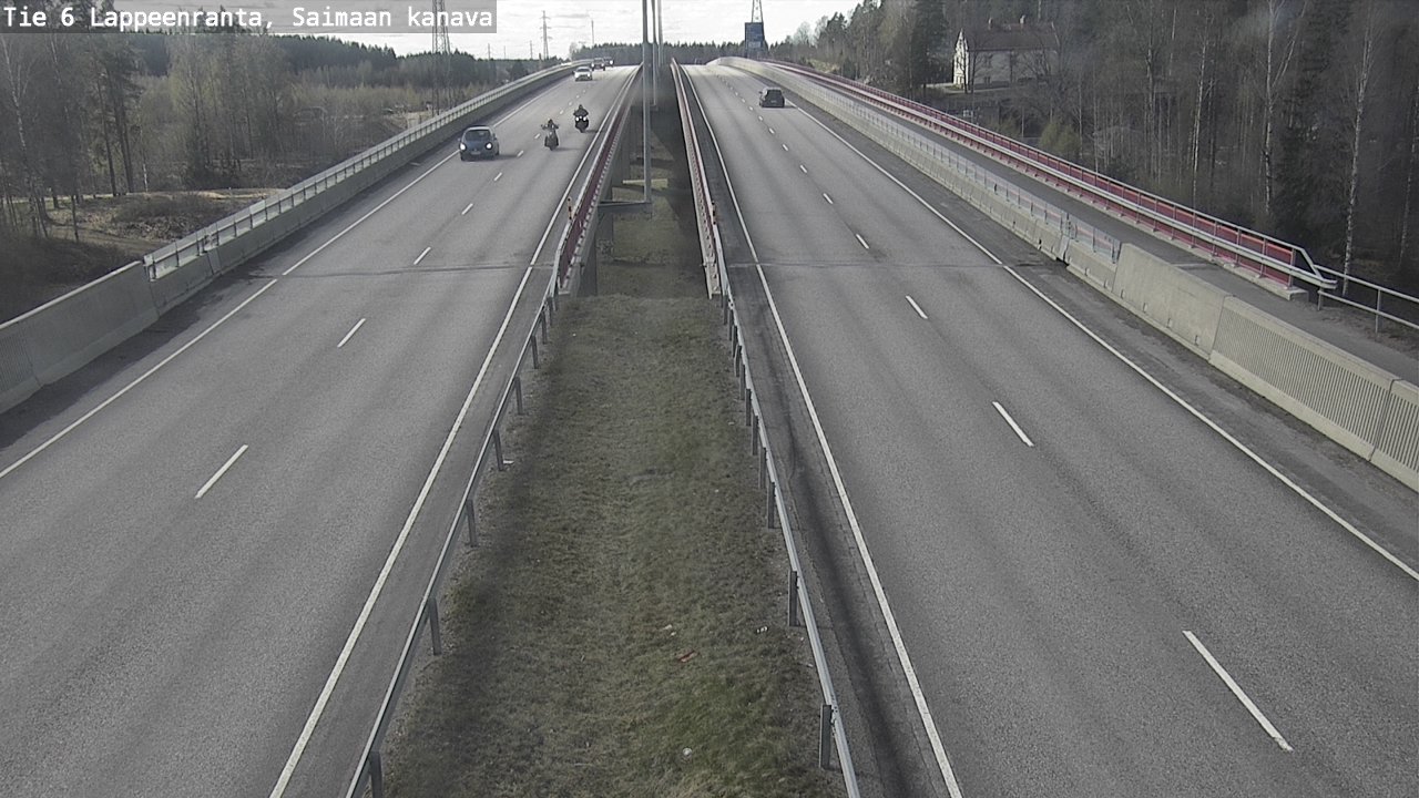 Kelikamerat Kuva Tie 6 Lappeenranta, Saimaan kanava, Lappeenranta, Etelä-Karjala