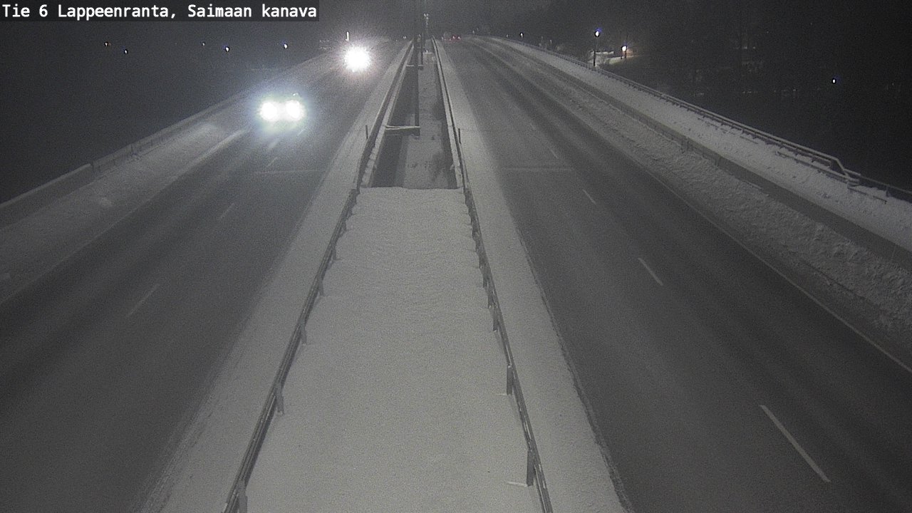 Weather Camera Image Road 6 Lappeenranta, Saimaa channel, Lappeenranta, Etelä-Karjala
