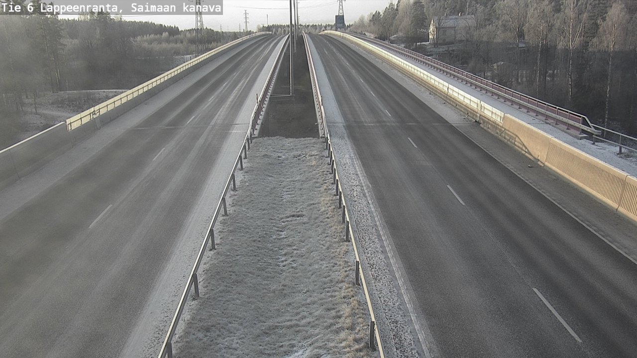 Kelikamerat Kuva Tie 6 Lappeenranta, Saimaan kanava, Lappeenranta, Etelä-Karjala