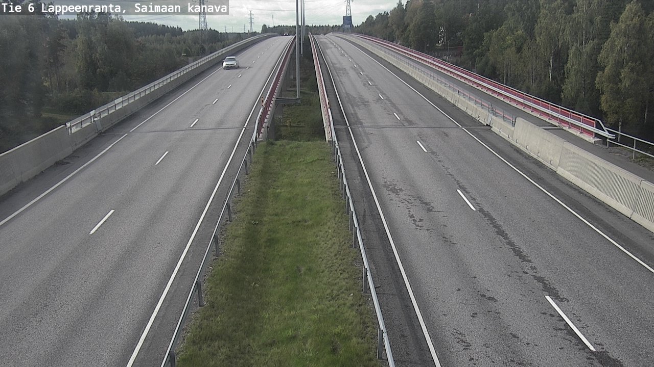 Kelikamerat Kuva Tie 6 Lappeenranta, Saimaan kanava, Lappeenranta, Etelä-Karjala