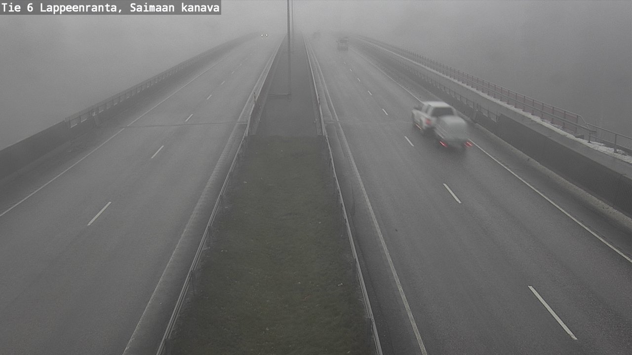 Weather Camera Image Road 6 Lappeenranta, Saimaa channel, Lappeenranta, Etelä-Karjala