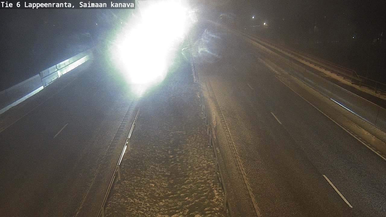 Weather Camera Image Road 6 Lappeenranta, Saimaa channel, Lappeenranta, Etelä-Karjala