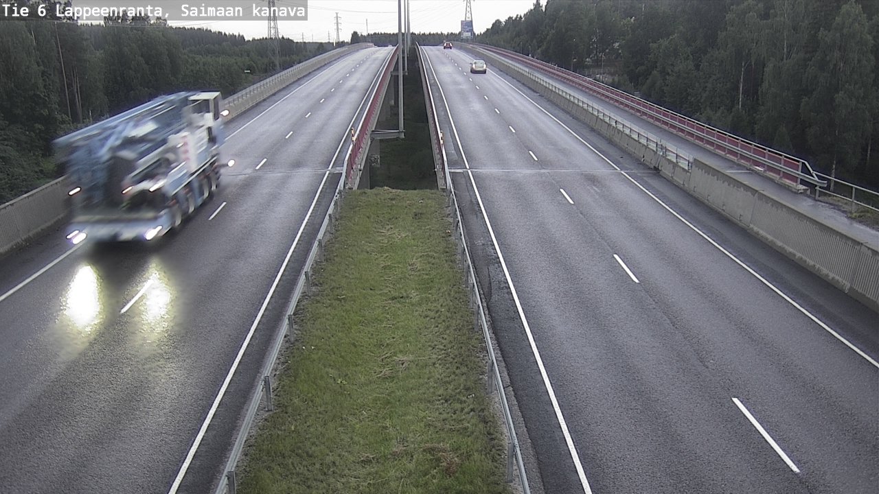 Kelikamerat Kuva Tie 6 Lappeenranta, Saimaan kanava, Lappeenranta, Etelä-Karjala