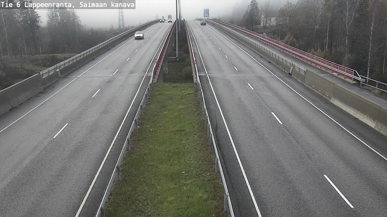 Kelikamerat Kuva Tie 6 Lappeenranta, Saimaan kanava, Lappeenranta, Etelä-Karjala