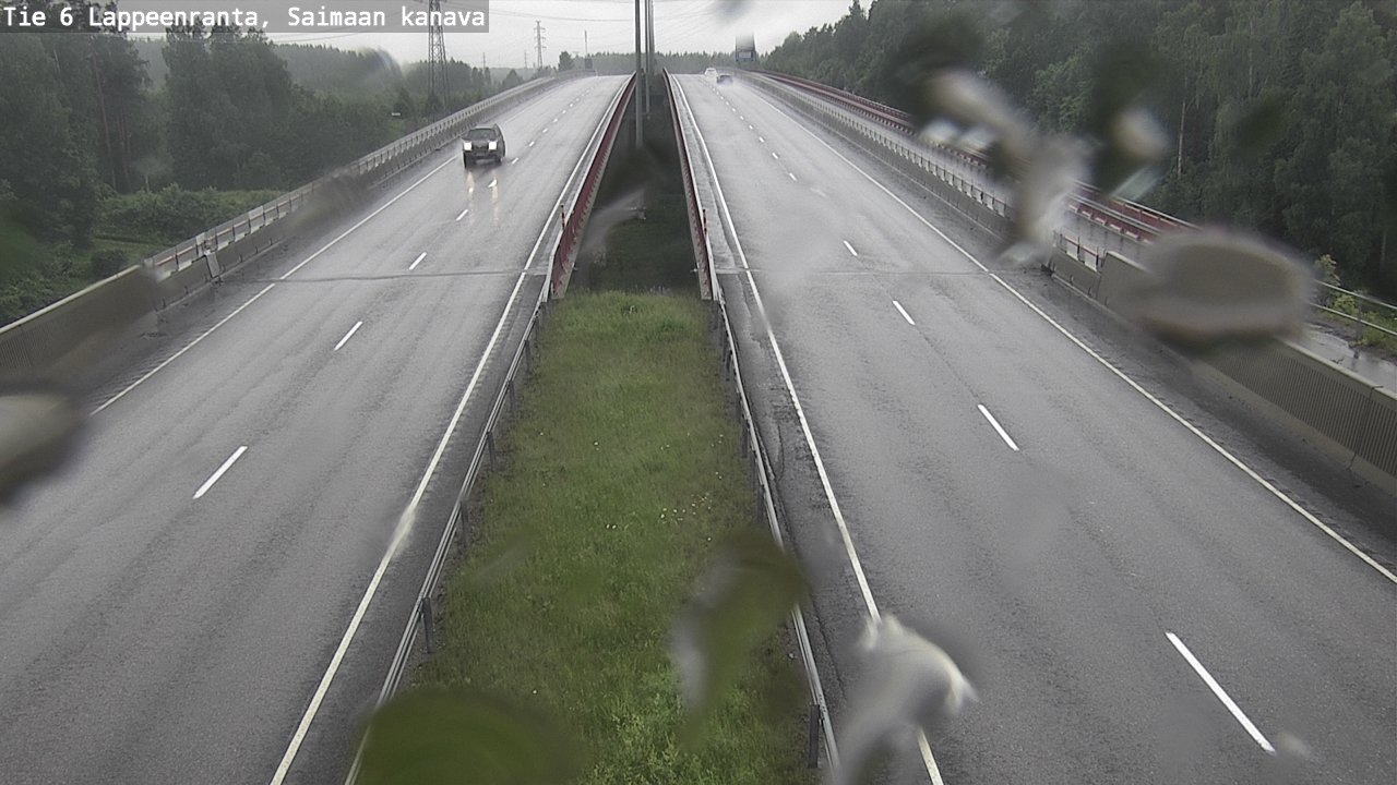 Weather Camera Image Road 6 Lappeenranta, Saimaa channel, Lappeenranta, Etelä-Karjala