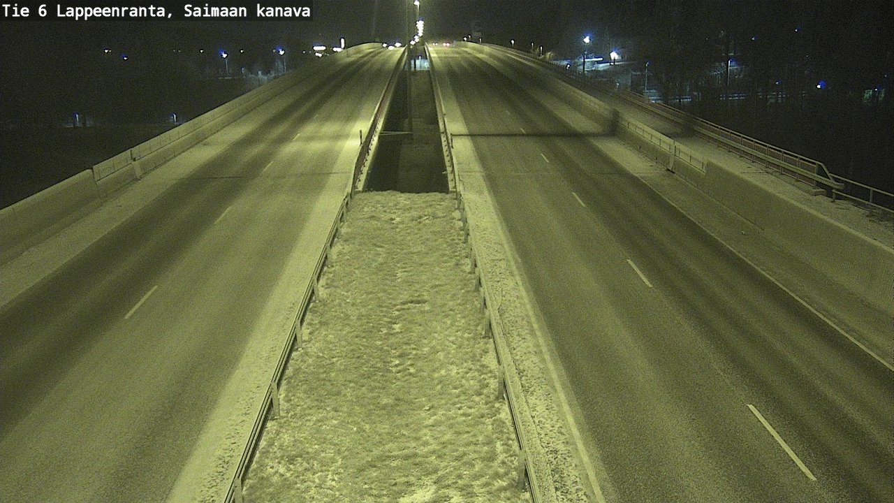 Kelikamerat Kuva Tie 6 Lappeenranta, Saimaan kanava, Lappeenranta, Etelä-Karjala