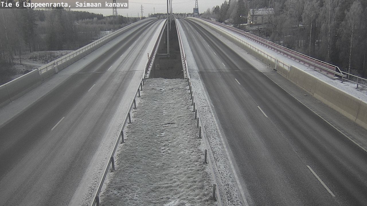 Kelikamerat Kuva Tie 6 Lappeenranta, Saimaan kanava, Lappeenranta, Etelä-Karjala