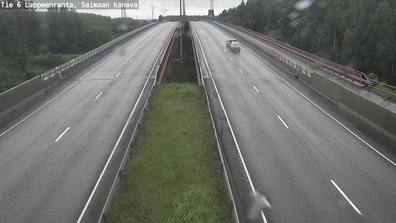 Weather Camera Image Road 6 Lappeenranta, Saimaa channel, Lappeenranta, Etelä-Karjala