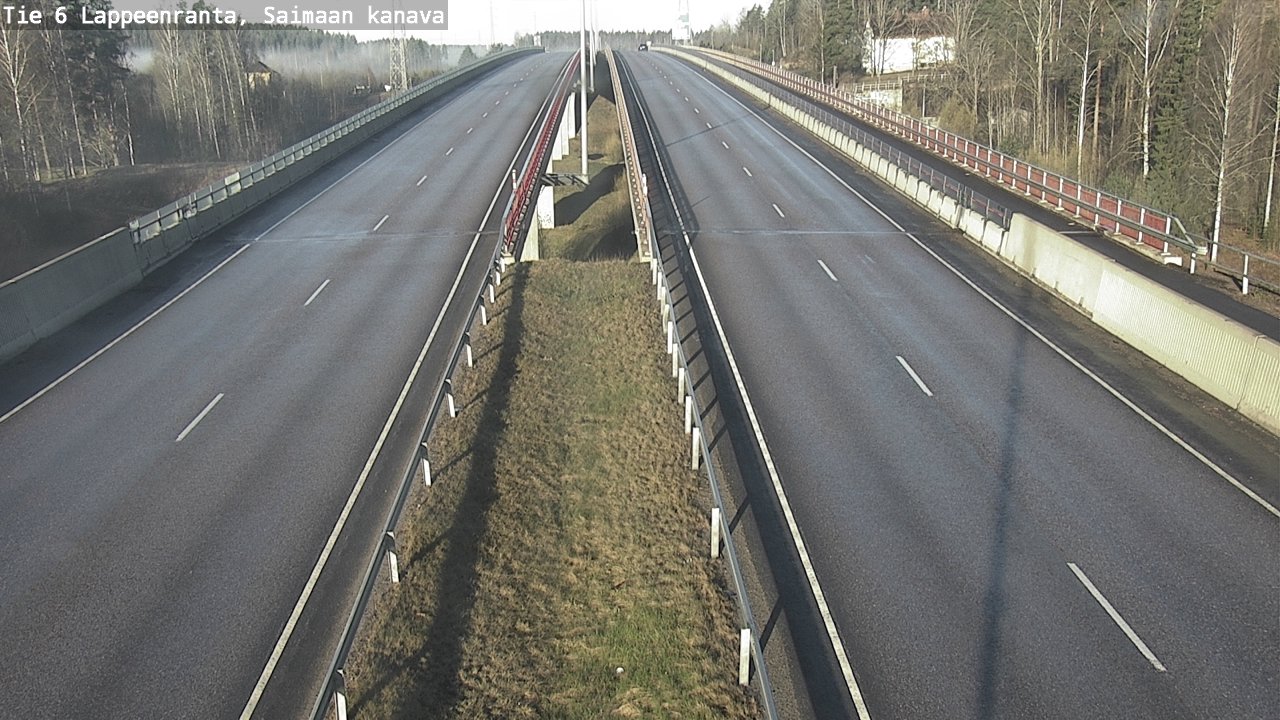 Kelikamerat Kuva Tie 6 Lappeenranta, Saimaan kanava, Lappeenranta, Etelä-Karjala