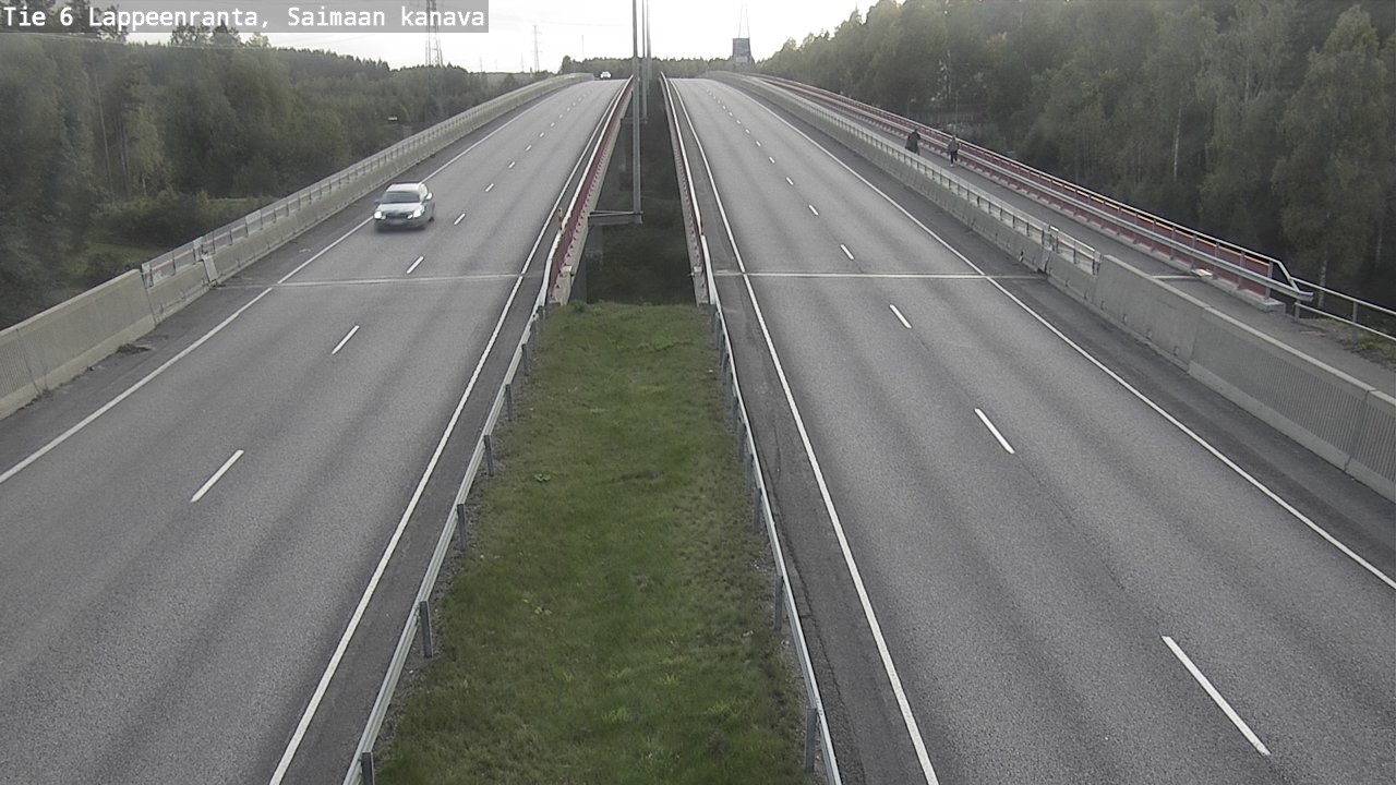 Kelikamerat Kuva Tie 6 Lappeenranta, Saimaan kanava, Lappeenranta, Etelä-Karjala
