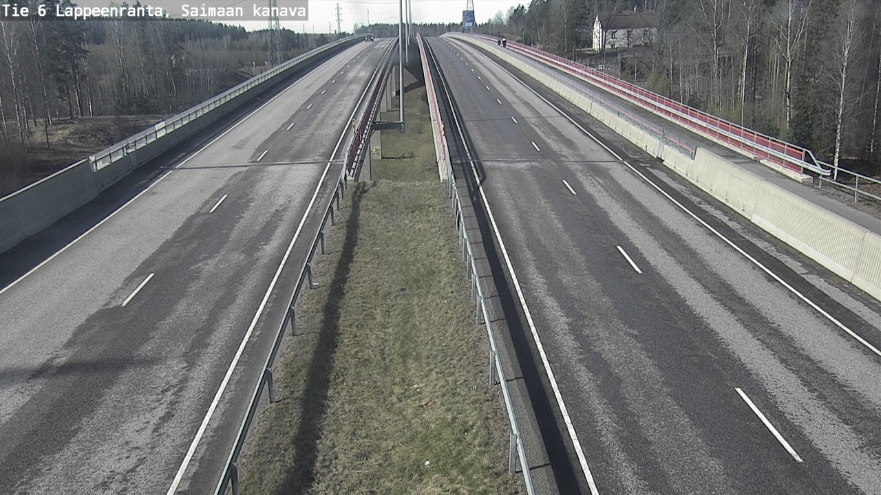 Kelikamerat Kuva Tie 6 Lappeenranta, Saimaan kanava, Lappeenranta, Etelä-Karjala