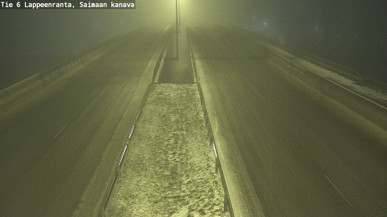 Weather Camera Image Road 6 Lappeenranta, Saimaa channel, Lappeenranta, Etelä-Karjala