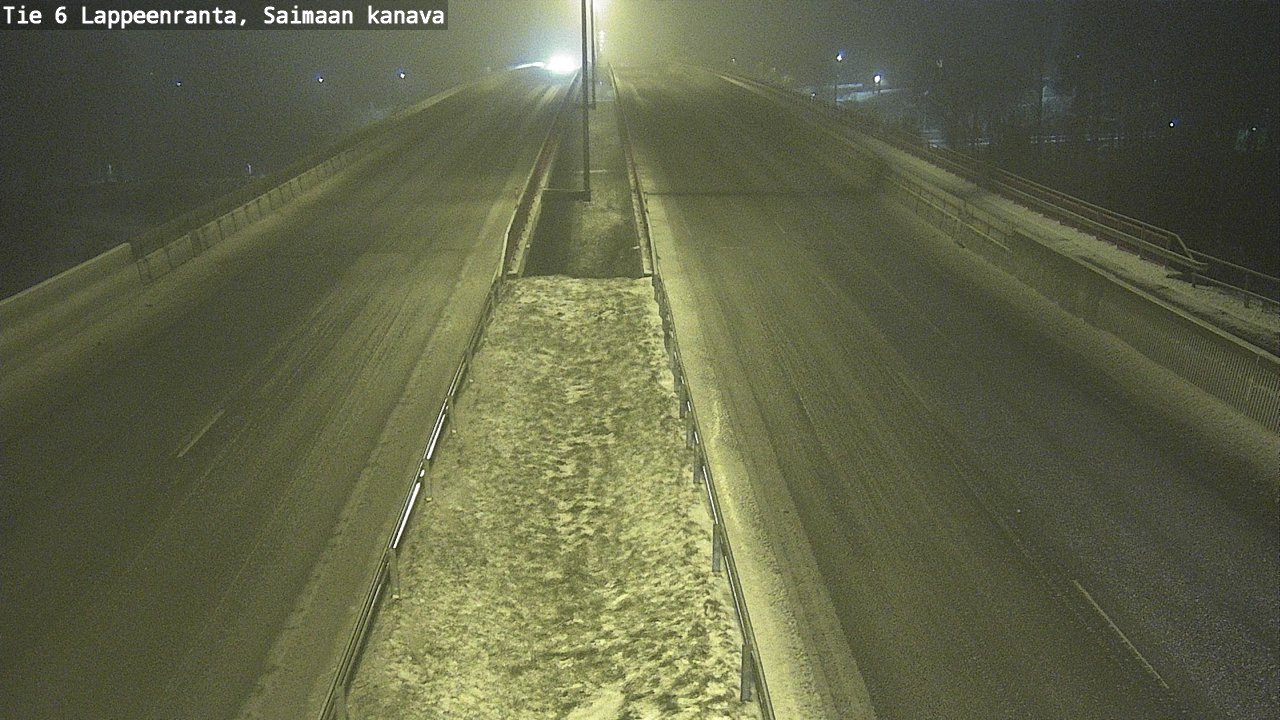 Weather Camera Image Road 6 Lappeenranta, Saimaa channel, Lappeenranta, Etelä-Karjala