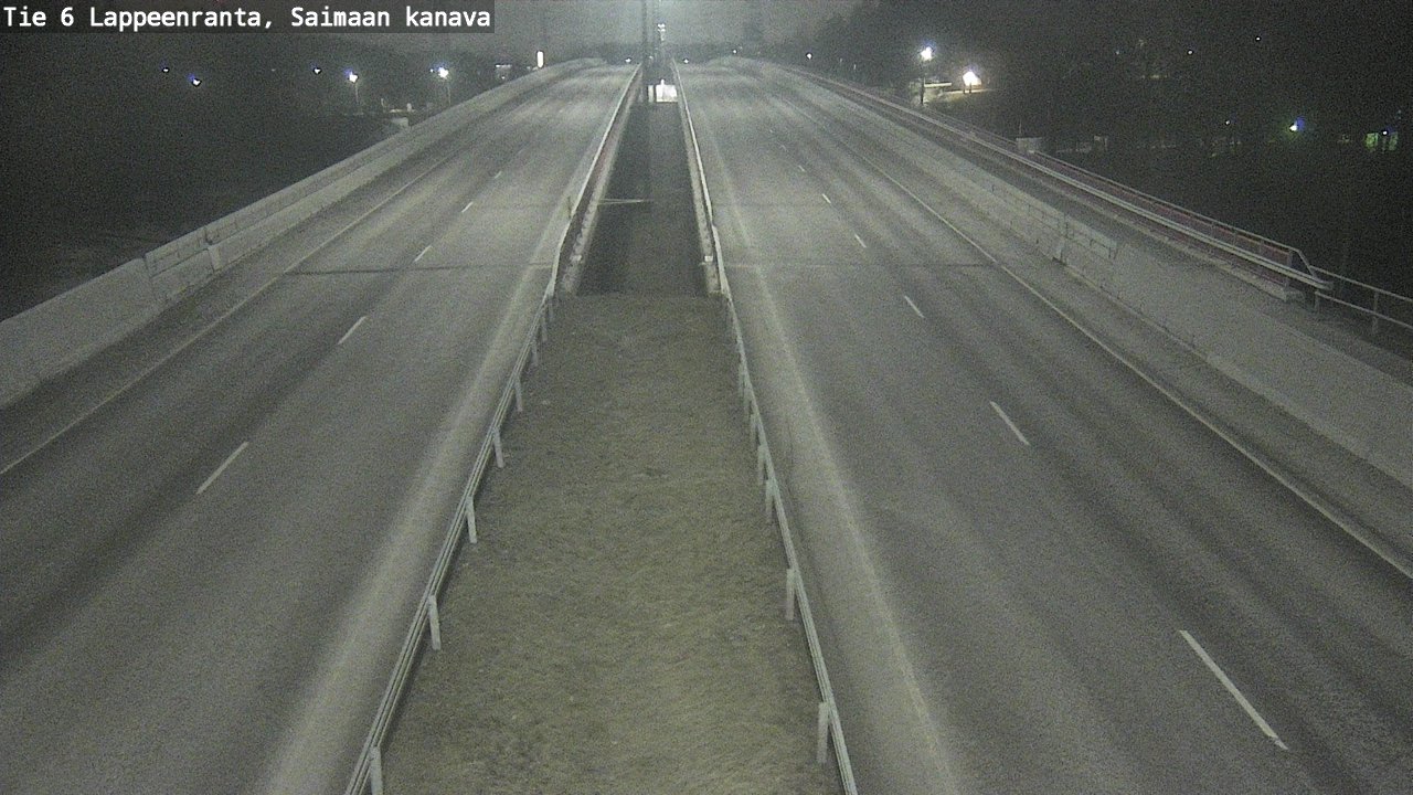 Weather Camera Image Road 6 Lappeenranta, Saimaa channel, Lappeenranta, Etelä-Karjala