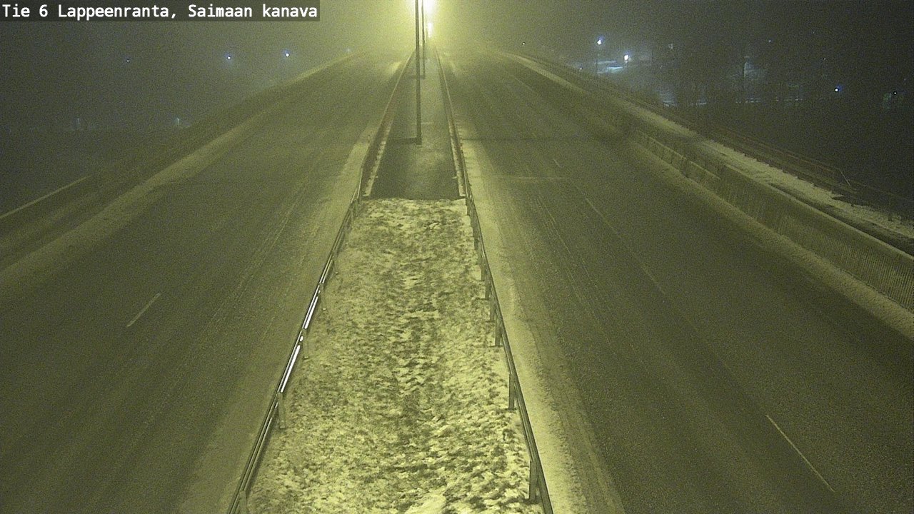 Weather Camera Image Road 6 Lappeenranta, Saimaa channel, Lappeenranta, Etelä-Karjala
