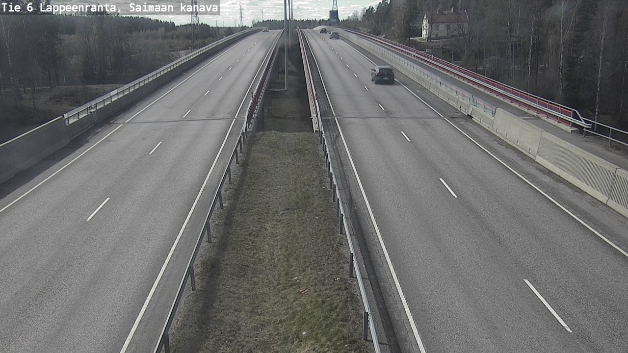 Kelikamerat Kuva Tie 6 Lappeenranta, Saimaan kanava, Lappeenranta, Etelä-Karjala