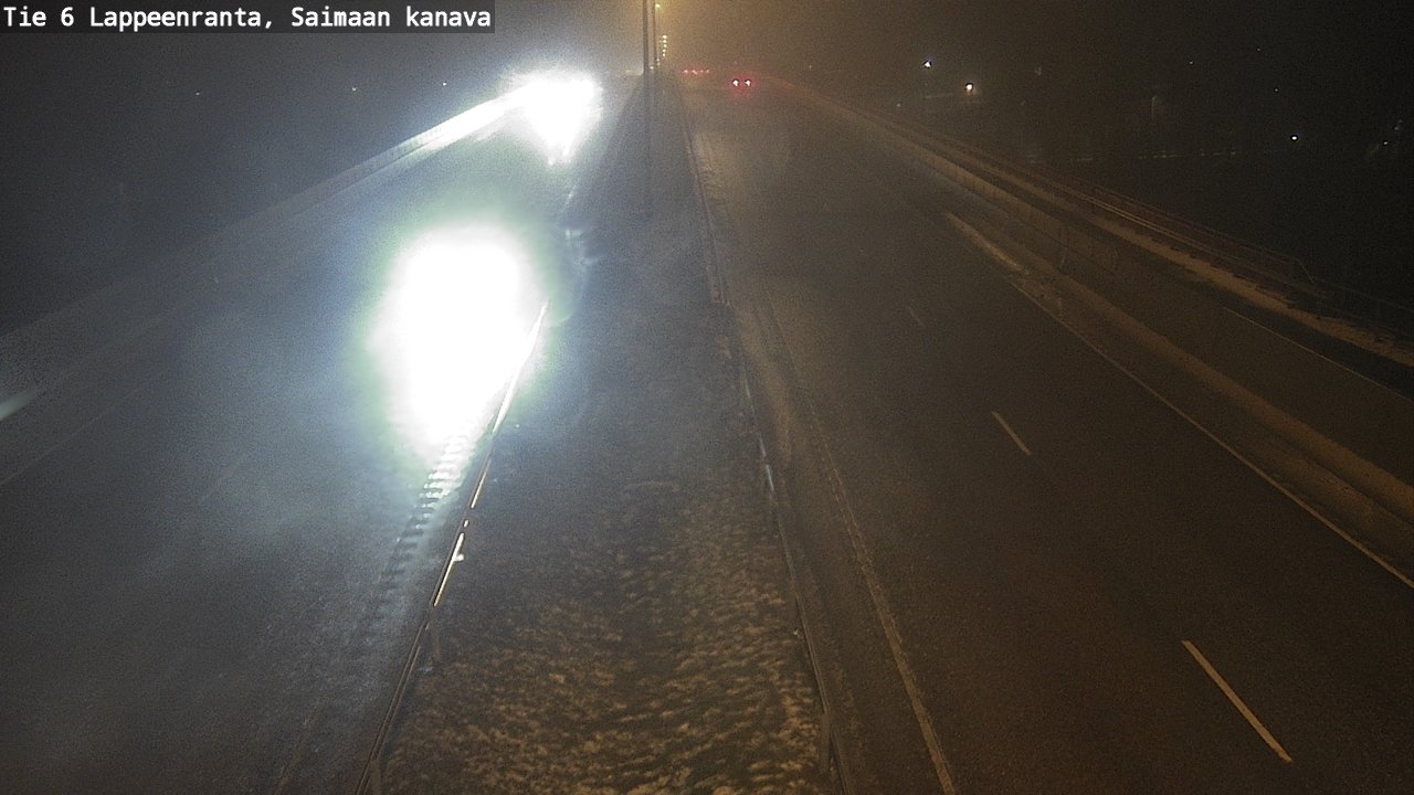 Weather Camera Image Road 6 Lappeenranta, Saimaa channel, Lappeenranta, Etelä-Karjala