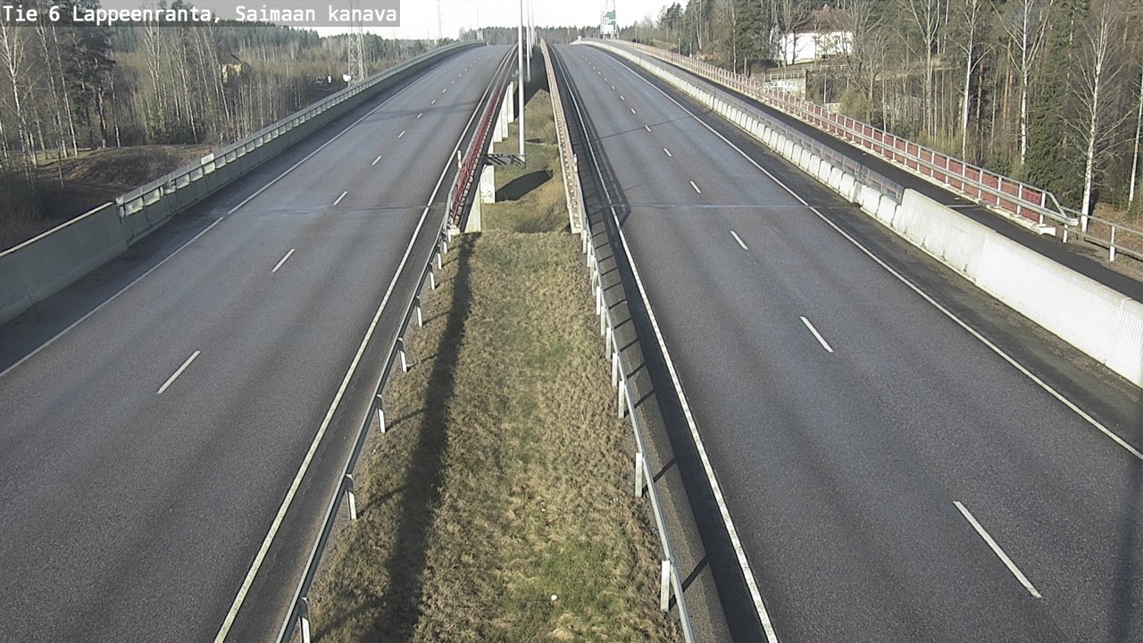 Kelikamerat Kuva Tie 6 Lappeenranta, Saimaan kanava, Lappeenranta, Etelä-Karjala