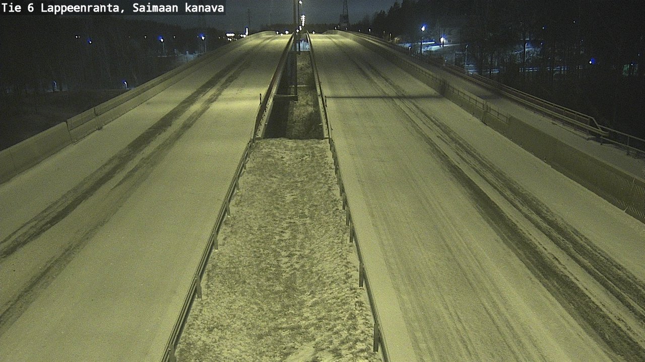 Kelikamerat Kuva Tie 6 Lappeenranta, Saimaan kanava, Lappeenranta, Etelä-Karjala