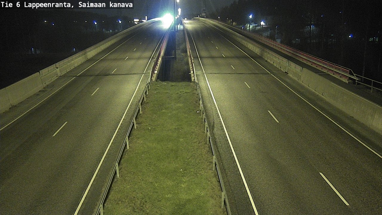 Weather Camera Image Road 6 Lappeenranta, Saimaa channel, Lappeenranta, Etelä-Karjala