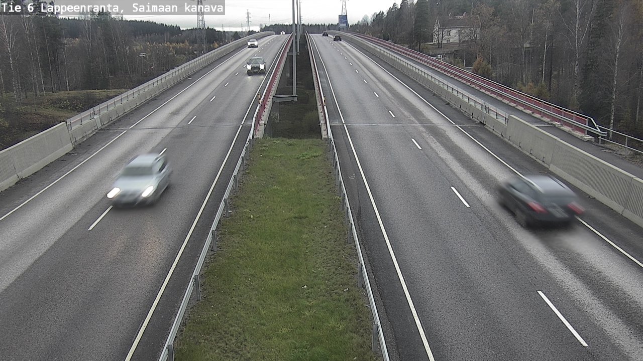 Kelikamerat Kuva Tie 6 Lappeenranta, Saimaan kanava, Lappeenranta, Etelä-Karjala