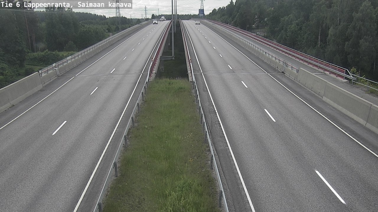 Kelikamerat Kuva Tie 6 Lappeenranta, Saimaan kanava, Lappeenranta, Etelä-Karjala