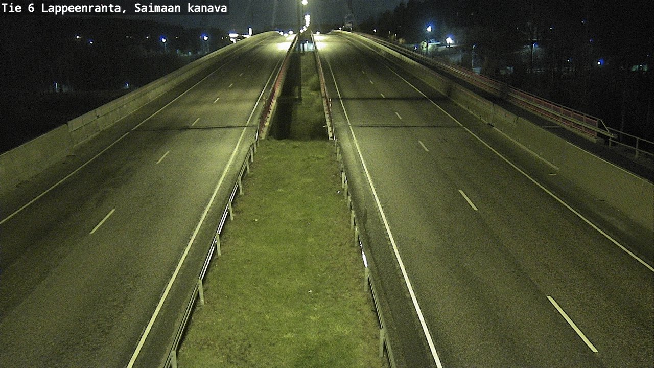 Weather Camera Image Road 6 Lappeenranta, Saimaa channel, Lappeenranta, Etelä-Karjala