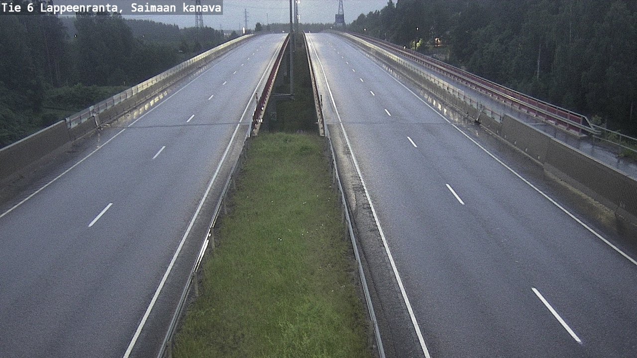 Kelikamerat Kuva Tie 6 Lappeenranta, Saimaan kanava, Lappeenranta, Etelä-Karjala