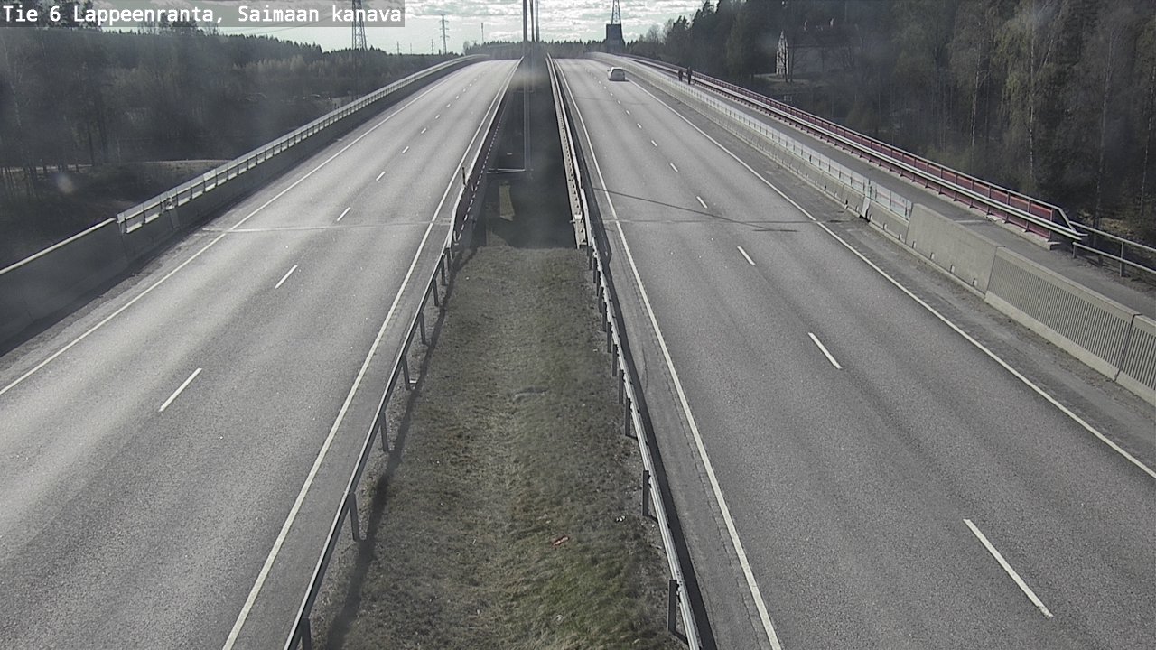 Kelikamerat Kuva Tie 6 Lappeenranta, Saimaan kanava, Lappeenranta, Etelä-Karjala