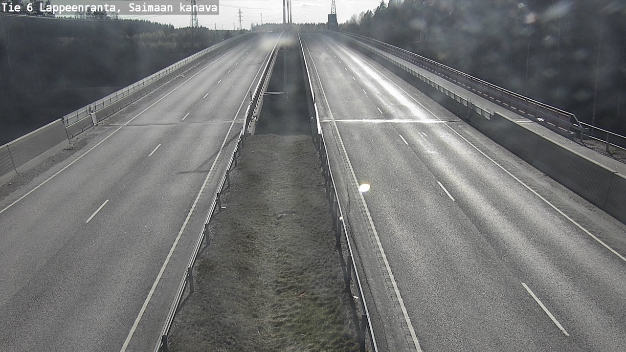 Kelikamerat Kuva Tie 6 Lappeenranta, Saimaan kanava, Lappeenranta, Etelä-Karjala