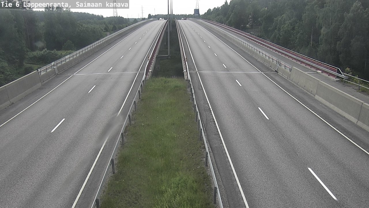 Kelikamerat Kuva Tie 6 Lappeenranta, Saimaan kanava, Lappeenranta, Etelä-Karjala