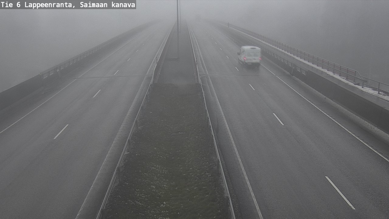 Weather Camera Image Road 6 Lappeenranta, Saimaa channel, Lappeenranta, Etelä-Karjala